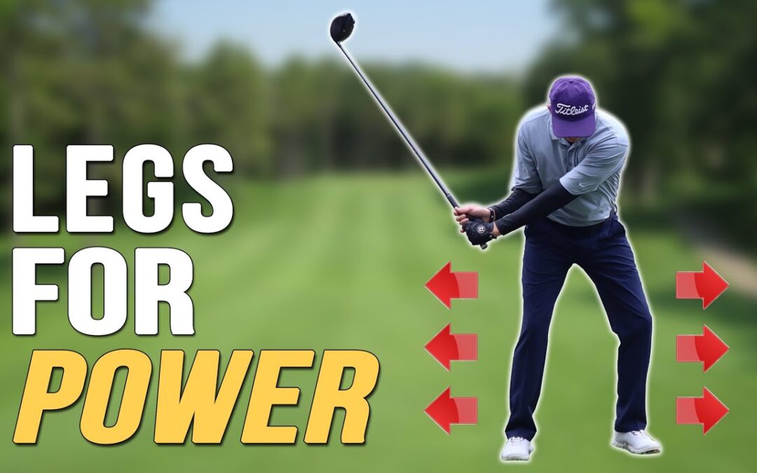 Golf Swing Legs Power ➜ Unlock Crazy Distance Fast #shorts