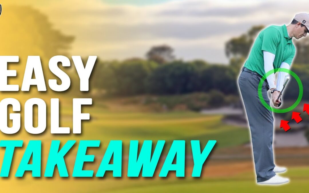 Easy Golf Takeaway ➜ Simple Way To A Great Backswing #shorts