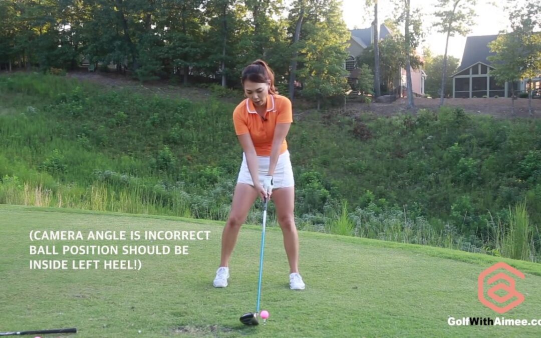 Throw Through to Drive it Farther! | Golf with Aimee