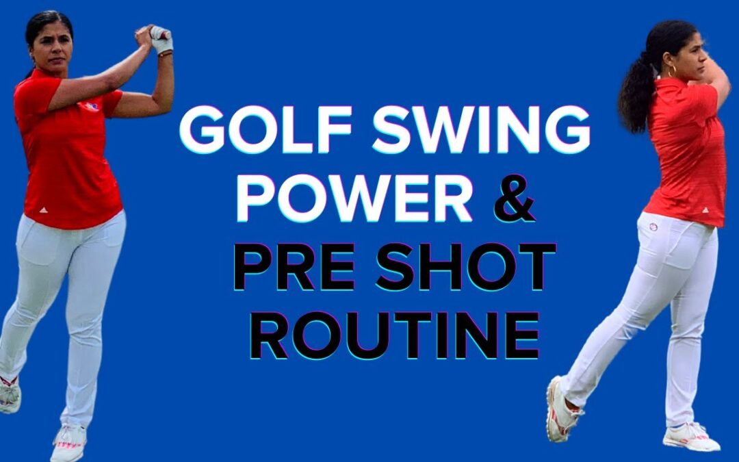 Golf Pre Shot Routine Examples Simple Golf Swing Movement to Gain Power | Pre Shot Routine in Golf ...