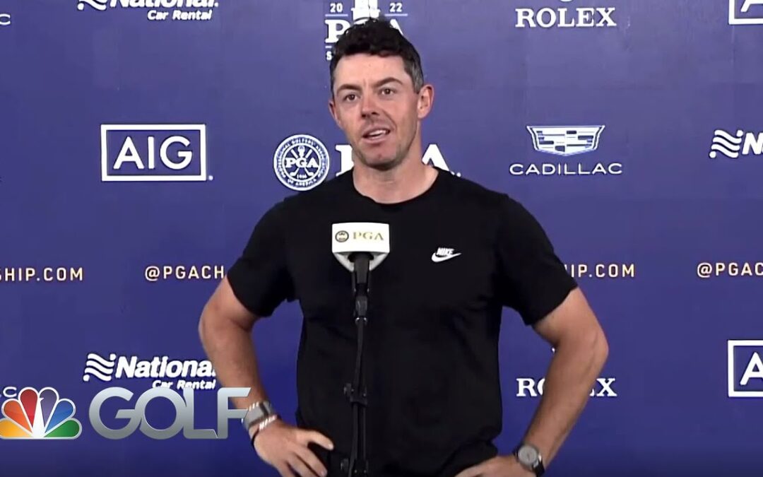 Rory McIlroy discusses Phil Mickelson, his approach for 2022 PGA Championship | Golf Channel