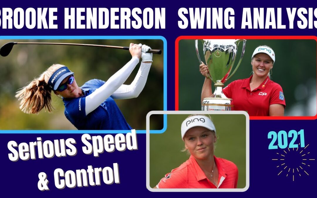 Brooke Henderson Golf Swing   [ Analysis 2021 ] LA Open Winner