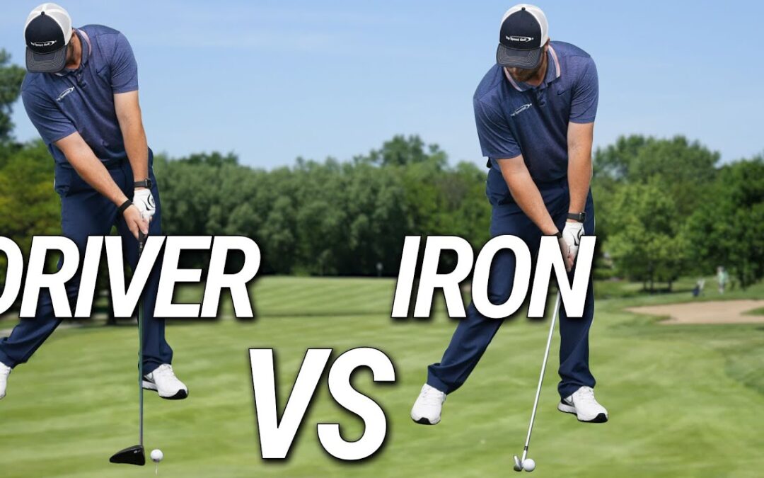 The DIFFERENCE | Driver Vs Iron | Setup & Swing Basics