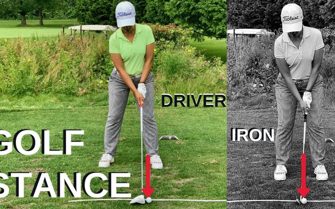 Golf Stance and Ball Position For Beginners (How Close To Stand)
