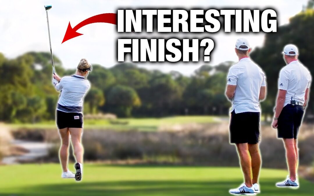 Charley Hull SMASHES Her Driver! | A Very Interesting Golf Swing | ME AND MY GOLF