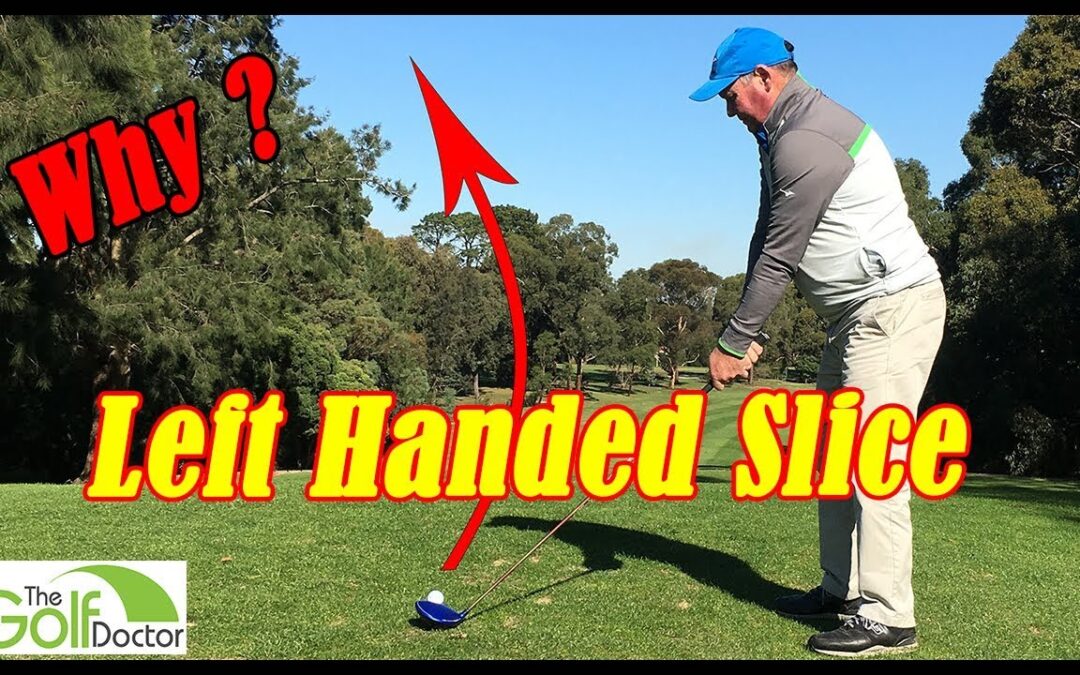 Left Handed Golf Tip | Left Handed Golf Swing Tips |Why Most Left Handed Golfers Slice