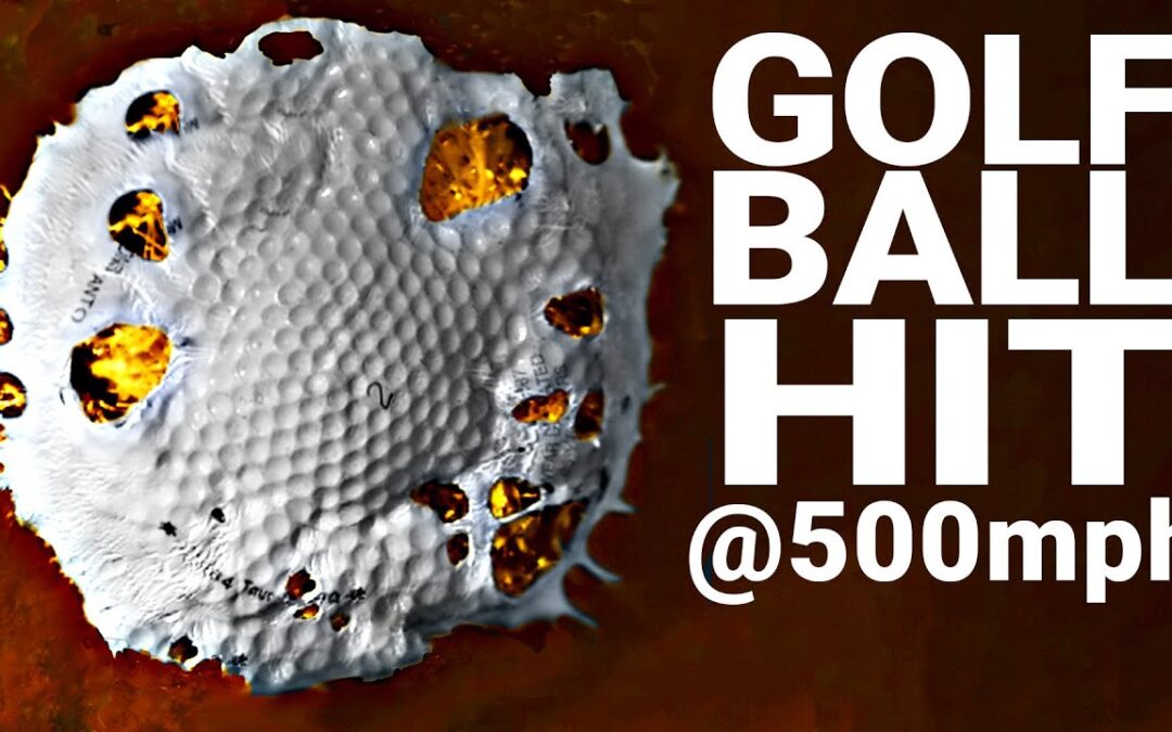 How Hard Can You Hit a Golf Ball? (at 100,000 FPS) – Smarter Every Day 216