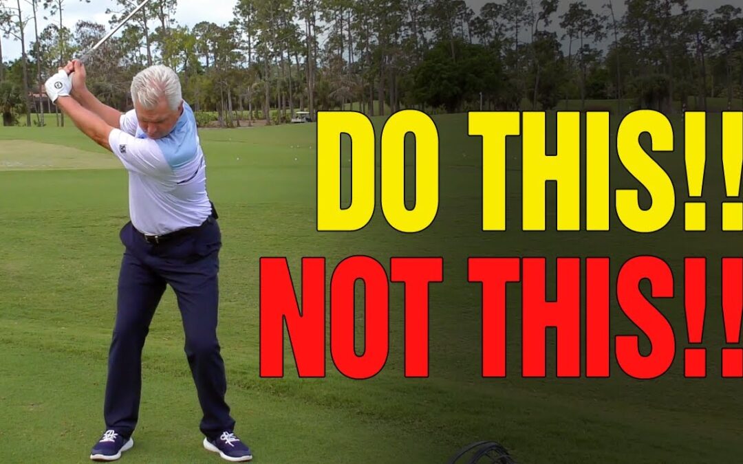 GOLF DRILLS: How To Hit Your Irons Farther (DO This…NOT This!!)