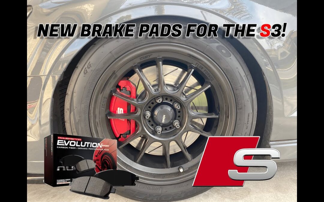 HOW TO Replace BRAKE PADS on a AUDI S3 GOLF R ! EASY STEPS ( FRONT )
