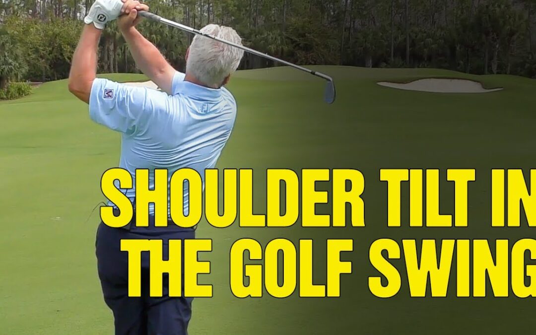 How To Tilt Your Shoulders In The Golf Swing (3 DRILLS!)