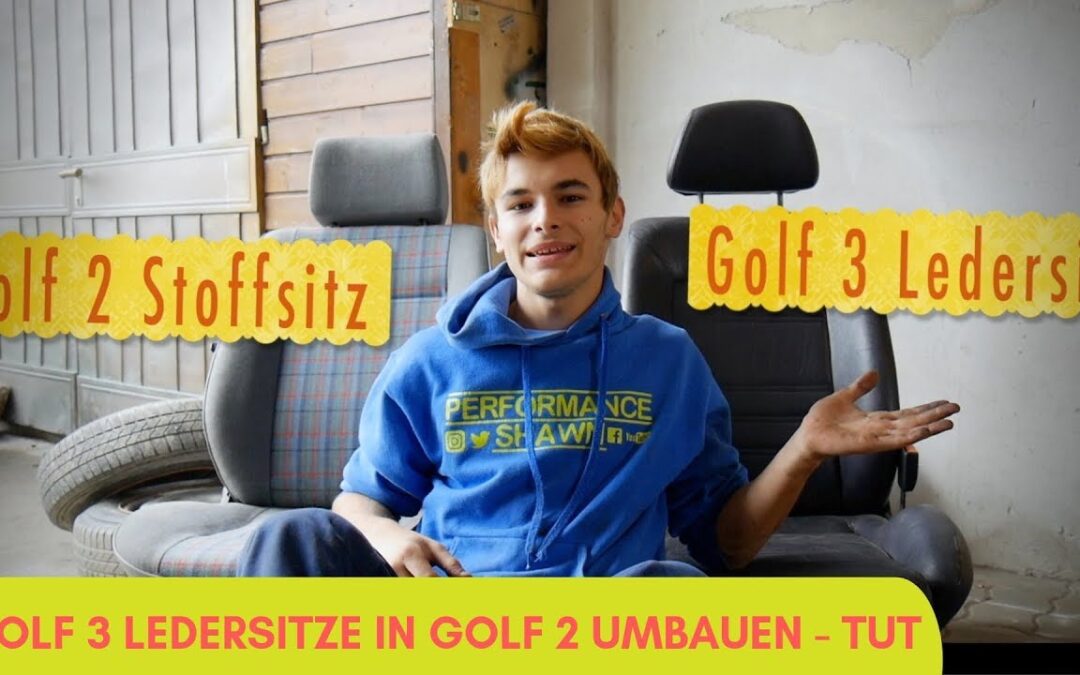 Lederausstattung beim Golf 2 nachrüsten – So gehts – Umsatteln -Tut – Performance Shawn