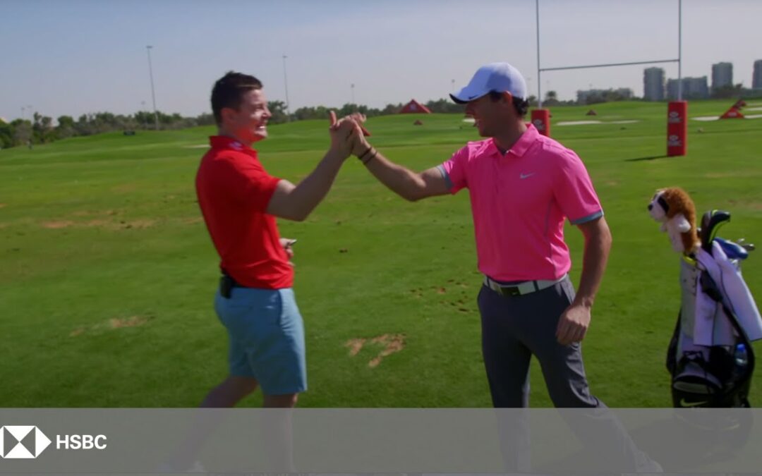 When Rory McIlroy Met Brian O’Driscoll | HSBC Golf