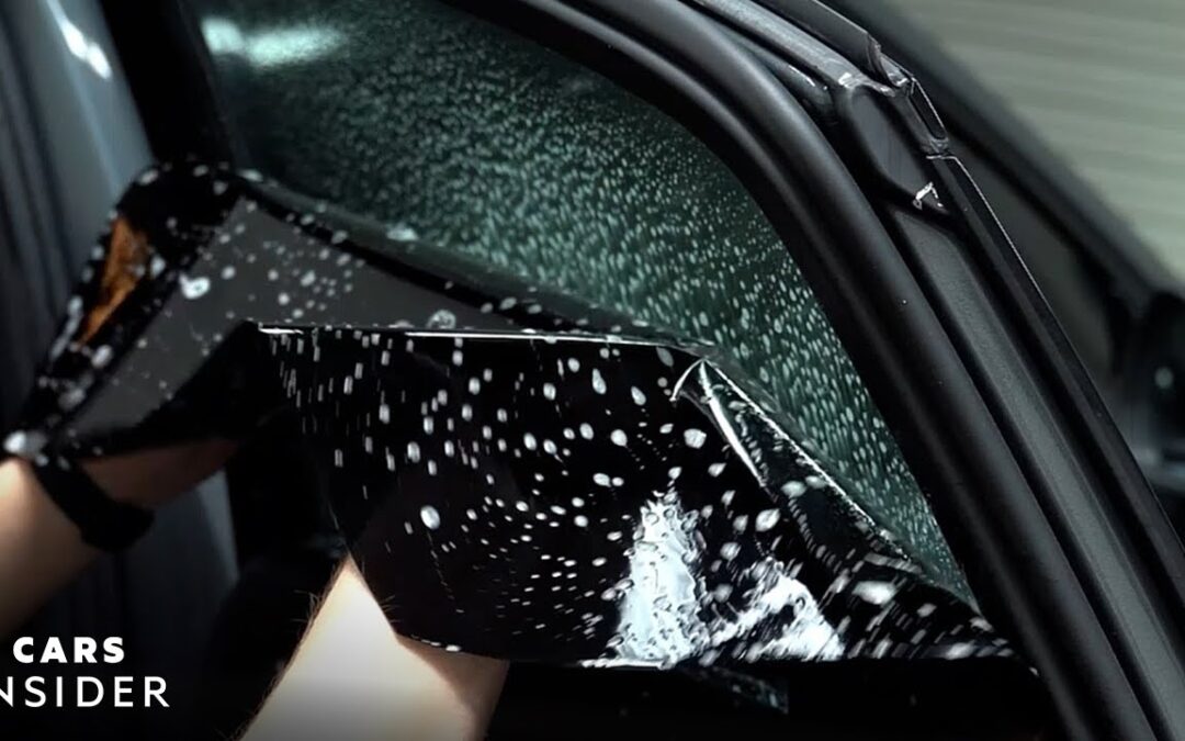 How Car Windows Are Tinted