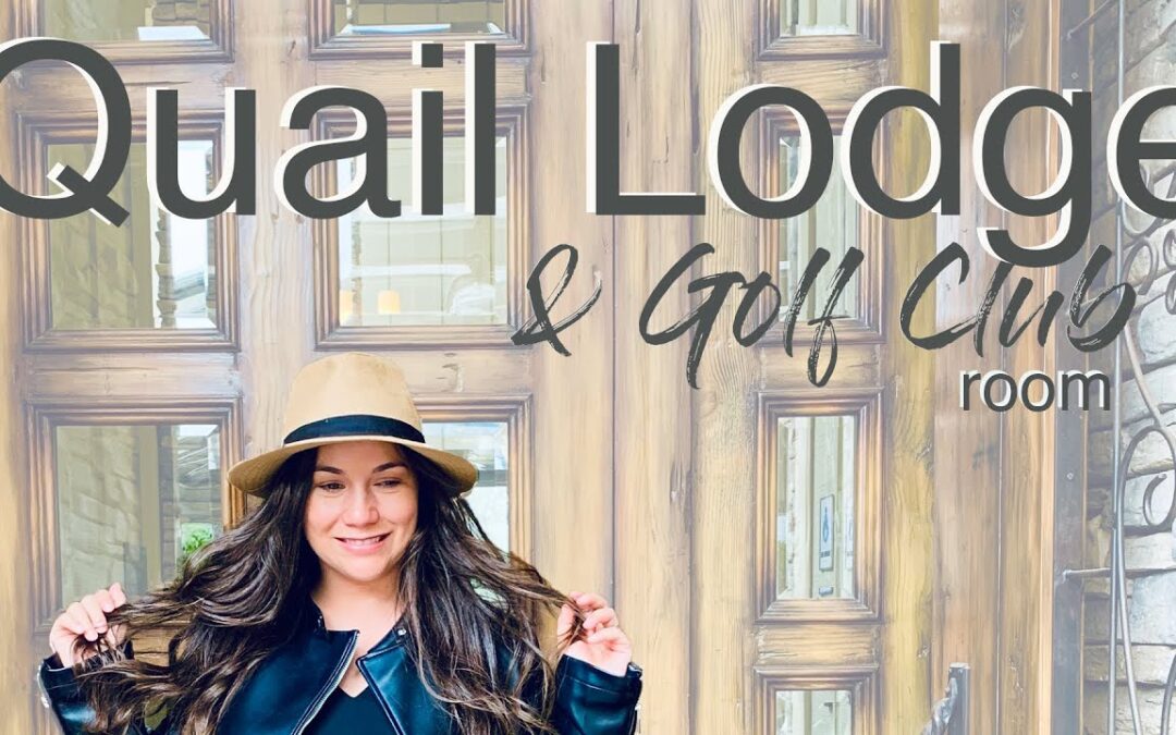 Quail lodge  and golf club’s room review (Legenda em português)