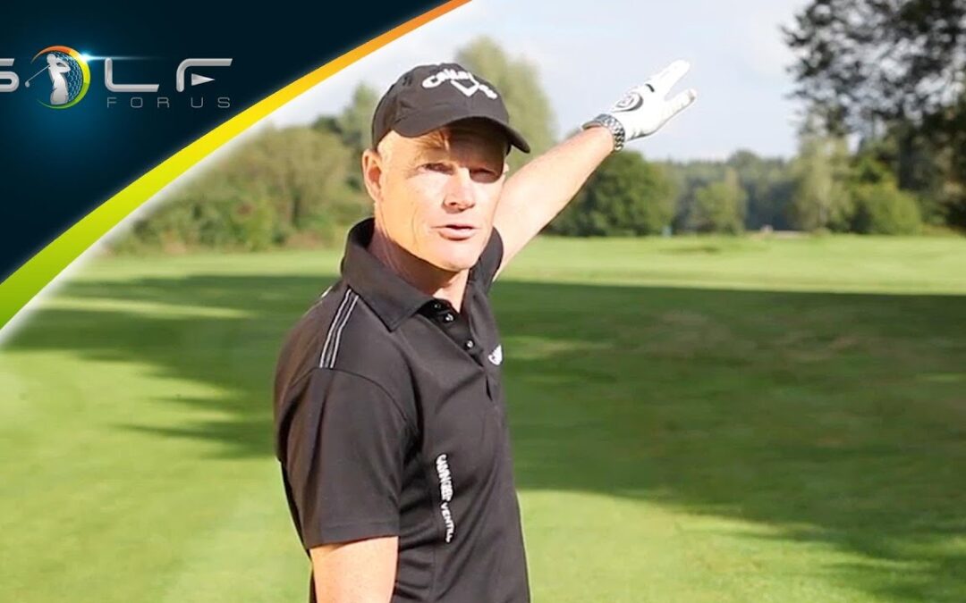 Golf Teaching: Taylor Layup Strategie (German/English)