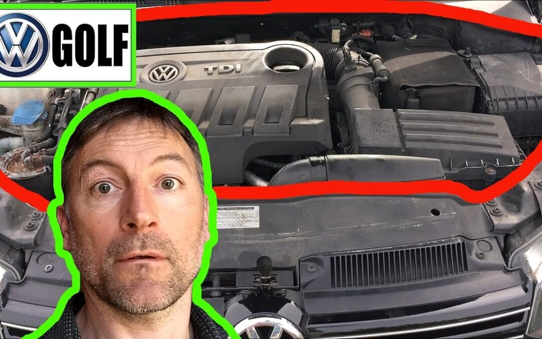 VW Golf Engine Bay Overview 2.0 TDI Diesel