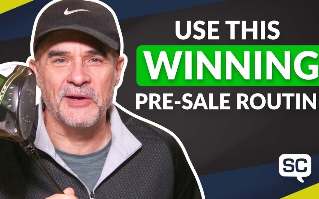 Sales Basics: The Pre Shot Routine | 5 Minute Sales Training | Jeff Shore