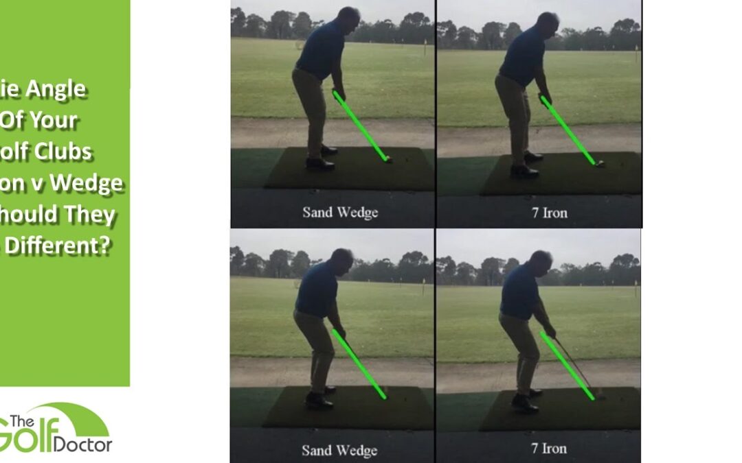 Lie Angle Of Your Golf Clubs | Iron v Wedge | Should They Be Different?