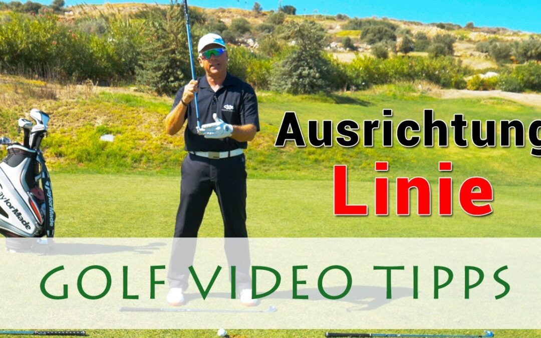 Ausrichtung Linie | Golf Video Tipps