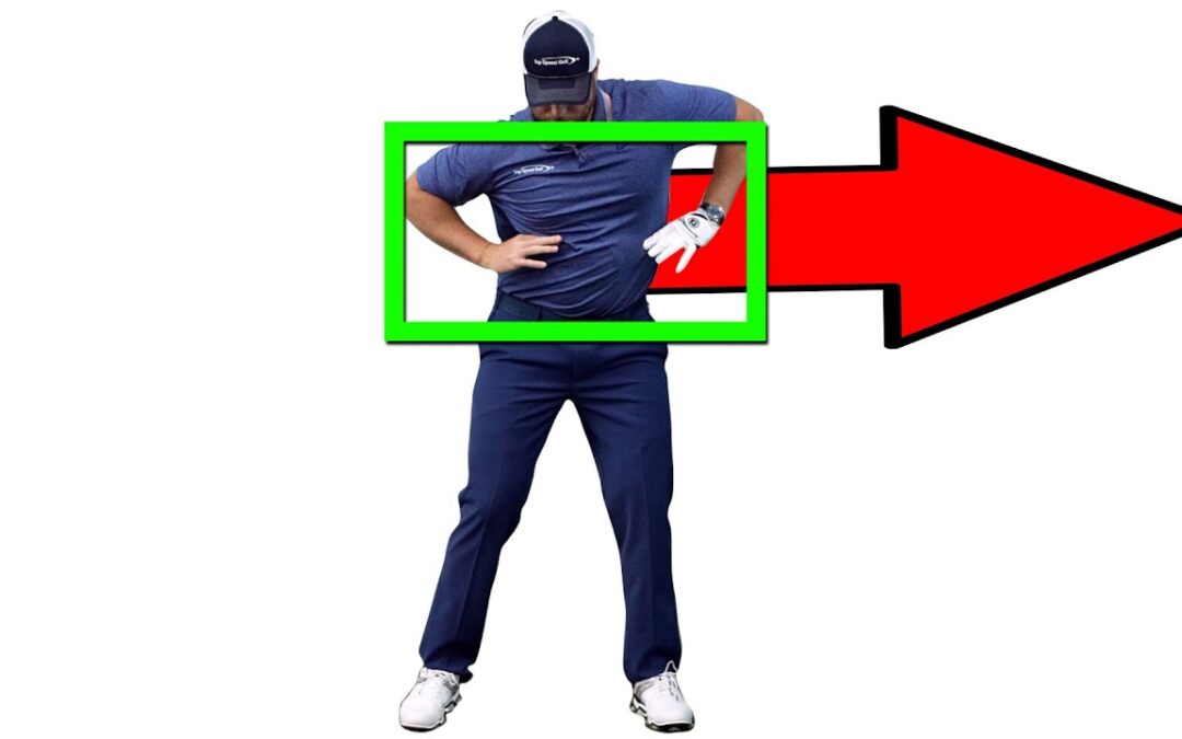 Hit Ball Then Turf with Little Known “Thoracic Bump” Move