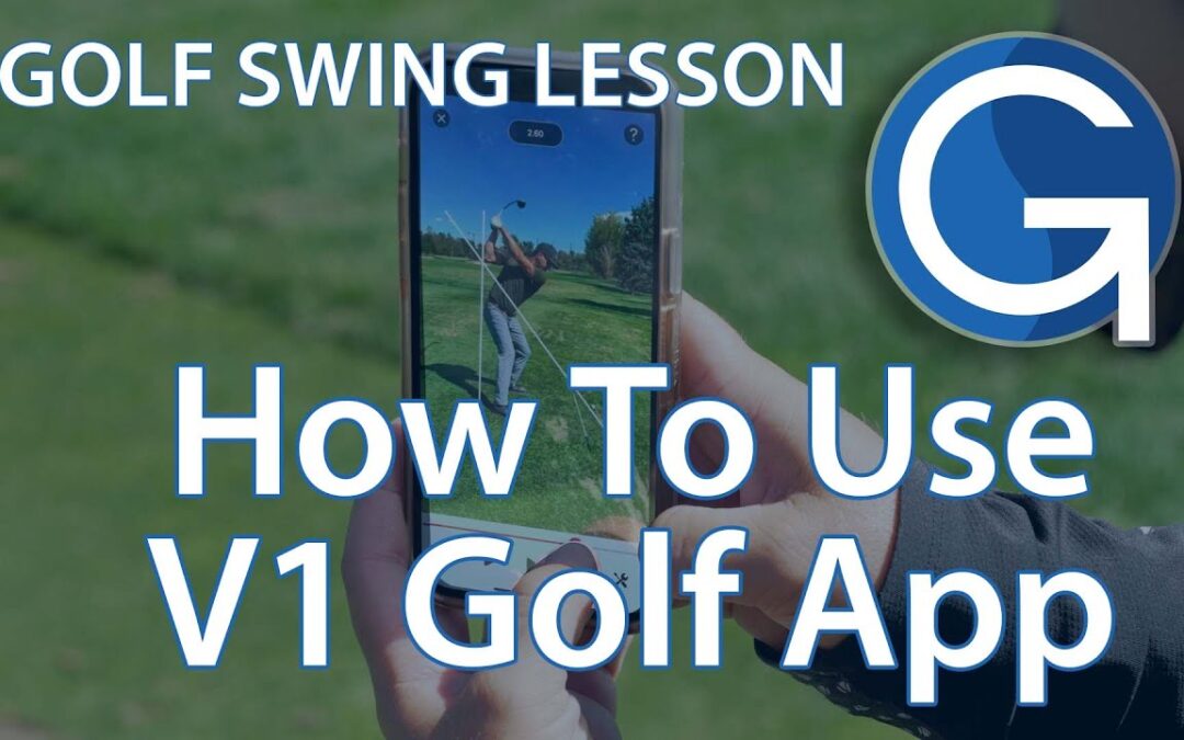 Learn 3 Golf Swing Checks Using V1 Golf App Video Tools