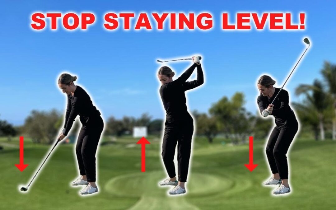 YOU WANT EASY POWER IN YOUR GOLF SWING??  STOP TRYING TO STAYING LEVEL!!