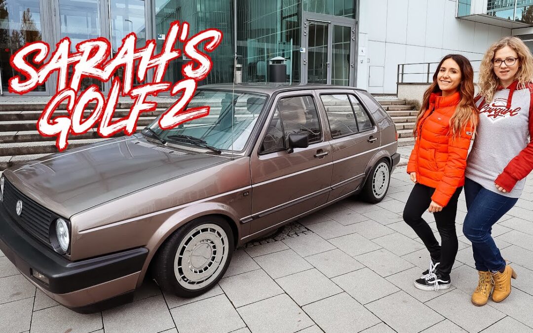 VW Golf 2 MK2 | Kfz-Meisterin Sarah & ihr Golf 2 | CarGirls | Lisa Yasmin