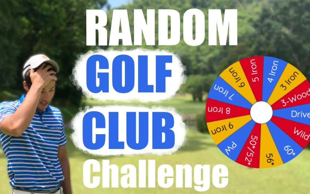 Playing GOLF choosing RANDOM GOLF CLUBS?!  | Island Golf Video