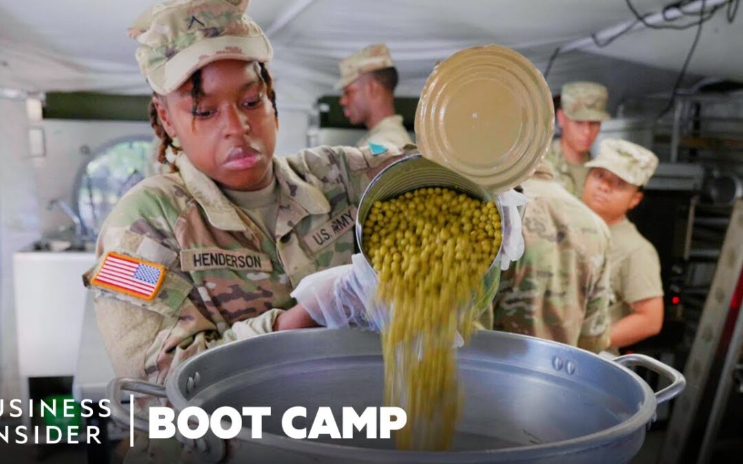 How Army Cooks Are Trained To Feed 800 Soldiers In The Field | Boot Camp | Business Insider