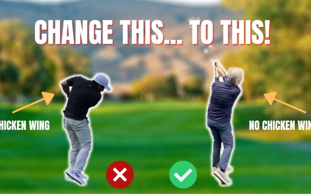 HOW TO STOP THE FLIP AND CHICKEN WING in your golf swing! | WISDOM IN GOLF | GOLF WRX |