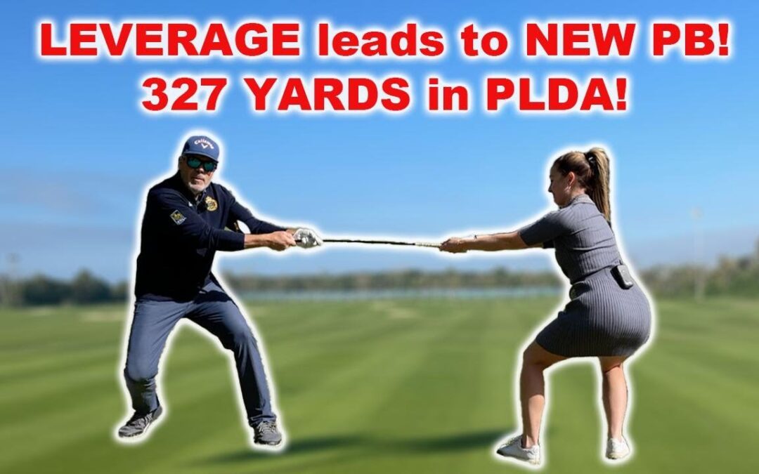 LEVERAGE IN HER GOLF SWING=NEW PB OF 327 YARDS IN PRO LONG DRIVE! | Wisdom in Golf |