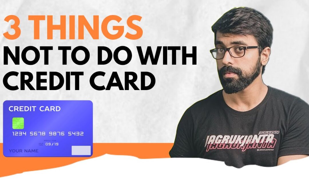 3 Things Not to do with Credit Card #LLAShorts 76