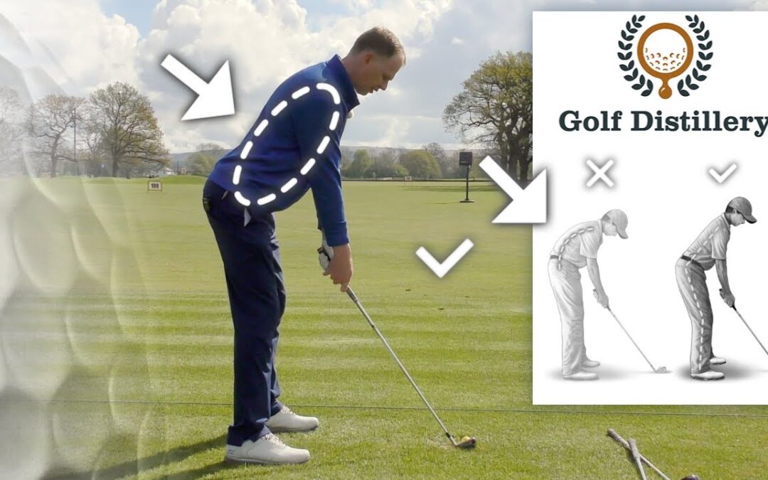 Golf Posture – How to Stand at Address with your Knees, Hips and Spine Angle