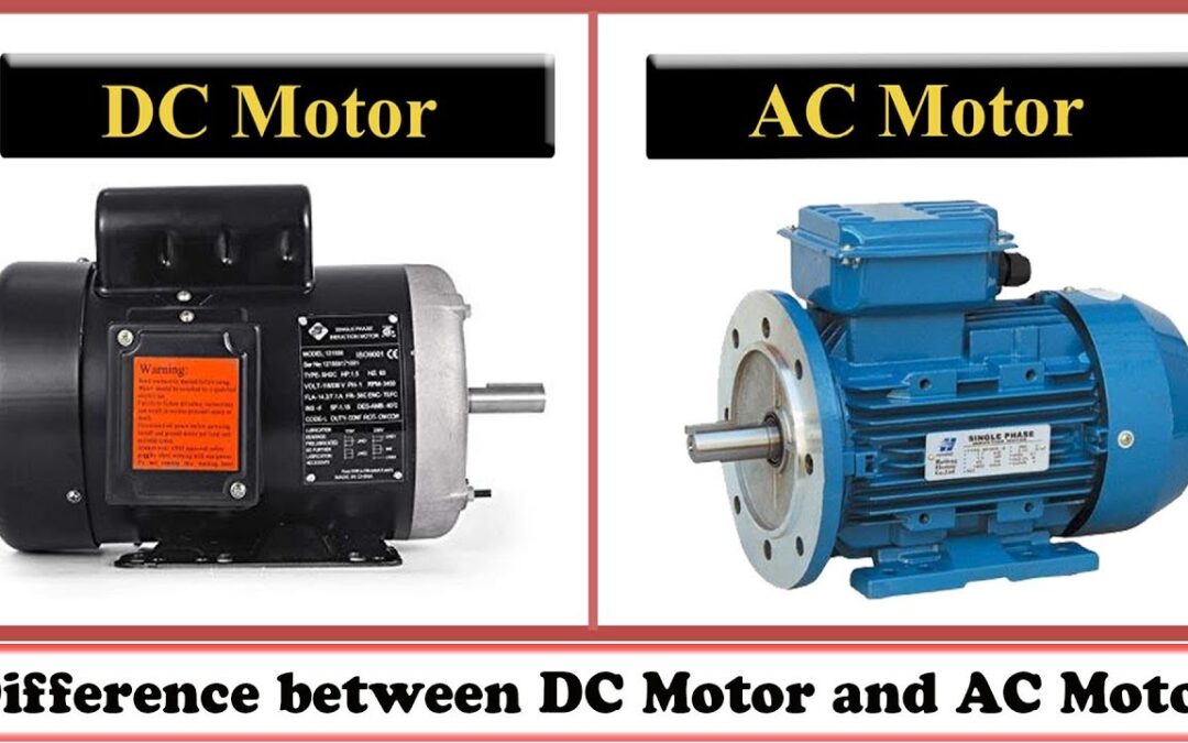 DC Motor vs AC Motor  –  Difference between DC Motor and AC Motor