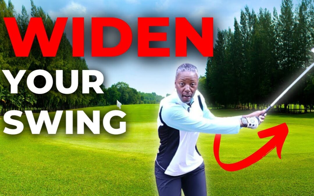 WIDEN Your Swing Arc For More DISTANCE & HEIGHT On Your Golf Shots!